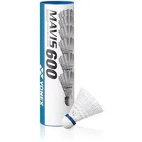 Yonex Badmintonball Mavis 600 Nylon weiss Dose 6er, Geschwindigkeit: schnell