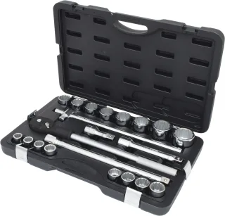 KS Tools 3/4" Steckschlüssel-Satz, 21-tlg 12-kant - 911.0751