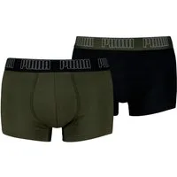 PUMA Trunk PUMA MEN EVERYDAY TRUNKS 2P (Packung, 2er Pack) mit kontrastfarbigem Webbund