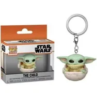 Stelby Schlüsselanhänger Merchandise Figur, Sammelfigur Schlüsselanhänger The Child, Star Wars Figur mit Geschenkbox