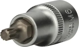 Brilliant Tools 1/2" Vielzahn-Bit-Stecknuss, 55 mm lang - BT022931