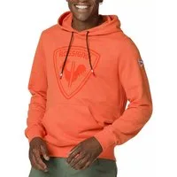 Rossignol Kapuzensweatshirt Herren Logo-Print Hoodie Sweatshirt Stoffgewicht von 280 g/m², Kängurutasche, Kordelzug mit tricolor
