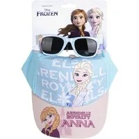 Cerda Baseball Cap Disney Frozen Kinder Cap mit Sonnenbrille Set Sommer Zubehör