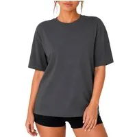 Reichstadt T-Shirt Damen Regular Fit Kurzarmshirt Shoulder Drop 25RSW071 Vielseitig kombinierbar