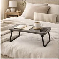 HTI-Living Laptoptisch Laptoptisch Frühstückstablett fürs Bett Betonoptik (Stück, 1-St., 1 Betttisch)