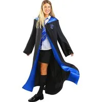 Funidelia Zauberer-Kostüm Harry Potter – Ravenclaw Umhang, Authentisches Cape für Zauberschüler des Hauses Ravenclaw