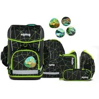 ergobag Schulranzen Cubo Light Set 6-teilig (Set, 5-tlg)
