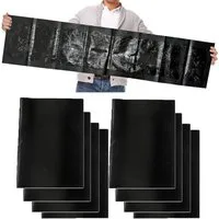 FELIXLEO 8 Stück Klebefallen 60cm x 28cm Klebeband extra starkes Ultra-Slim-Tastatur