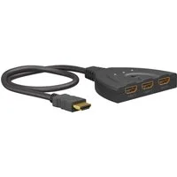 Goobay HDMI-Splitter, HDMI™-Umschaltbox 3 auf 1 (4K @ 30 Hz) - Zubehör für