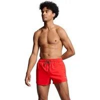 PUMA Badeshorts PUMA SWIM MEN SHORT LENGTH SWIM SHORTS mit seitlichen Eingriff-Taschen, Gesäßtasche mit Klettverschluss