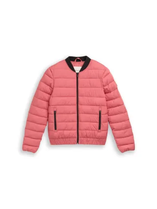 Tom Tailor - Steppjacke mit Bomberkragen cozy pink - Gr. - XXL