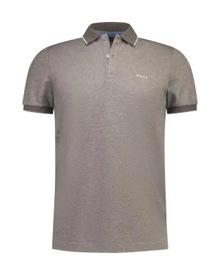 nza new zealand auckland - Shirts Männlich light brown melange - Gr. - S