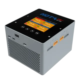 HOTA F6+ AC/DC AC500W DC250Wx4 15Ax4 Smart Balance Charger for Lipo LiIon NiMH Battery