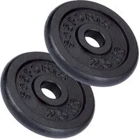 ScSPORTS® Hantelscheibe, 5 kg, (2-tlg)