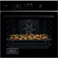AEG Pyrolyse Backofen 6000 TS6PB50WAB, Pyrolyse-Selbstreinigung, AirFry-Backofen - knusprige Ergebnisse mit nur wenig oder ganz ohne Öl
