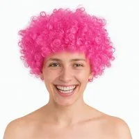 TK Gruppe Kostüm Afro Perücke – Voluminöse Lockenperücke für Fasching, Karneval