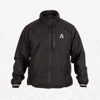 Alpensattel Regenjacke Rainshield - Wasserdichte Regenjacke (Einzeljacke, 1) Reflektierend, atmungsaktiv, wasserdicht, leicht, mit Kapuze