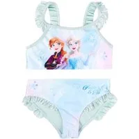 United Labels® Bustier-Bikini Disney Die Eiskönigin - Frozen - Elsa & Anna, Zweiteiler mit Rüschen
