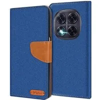 CoolGadget Handyhülle Denim Schutzhülle Flip Case für Xiaomi Redmi Note 15 Pro+ 5G 6,83 Zoll, Book Cover Handy Tasche Hülle für Redmi Note 15 Pro+ 5G Klapphülle