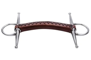 Gebiss TR Full Cheek Leather Straight