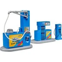 Zubehör Tankstelle mit Waschplatz