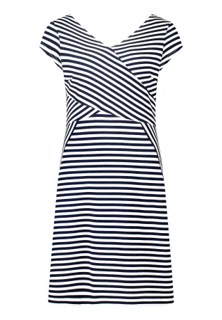 Betty Barclay - Streifenkleid dunkelblau/weiß - Gr. - 40
