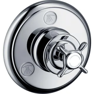 hansgrohe Axor Montreux Fertigmontageset 16830000 Unterputz-Ab- und Umstellventil, chrom