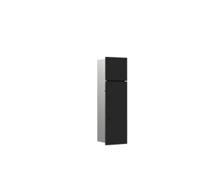emco WC-Modul asis pure Türanschlag rechts, Unterputz, 600 mm, schwarz matt, 975551403 975551403