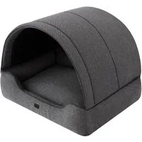 Hobbydog Hundehütte Prompter 2-in-1 aus Inari mit abnehmbarem Bezug, pflegeleicht, handwaschbar, für Zuhause & Balkon