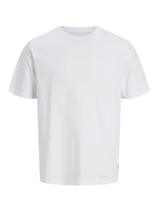 JACK&JONES - JJEORGANIC BASIC TEE SS O-NECK NOOS White - Gr. - M