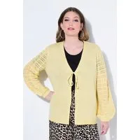 MIAMODA Strickjacke Strickjacke Komfort Fit Glitzerstrick