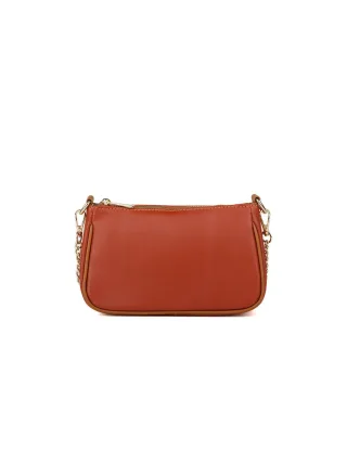 Giulia Monti Schultertasche Goldbraun