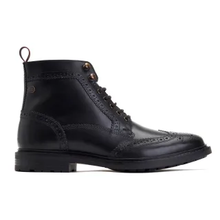 Base London DEALER Herrenstiefel Schwarz