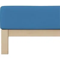 Schlafgut Spannbettlaken PURE Bio-Baumwolle mit Elasthan, 170 g/m², Bettlaken, Spannbetttuch, Jersey, Gummizug: rundum, (1 Stück), PREMIUM Laken für Matratzen bis 30cm Höhe, dehnbar blickdicht, straff