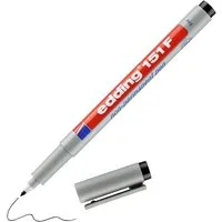 edding Marker edding 151 F Folienschreiber Schwarz – Non-Permanent 0,6 mm
