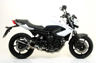Sport Auspuff Komplettanlage Arrow Thunder Alu Yamaha XJ6 / Diversion Bj.2009-2016 +Katalysator +ABE