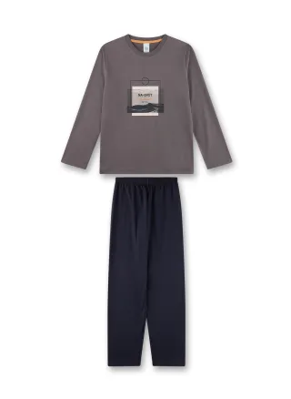 Sanetta - Schlafanzug lang grey - Gr. - 140