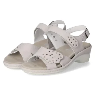 Semler Sandalen - Gr. 43 - Grau - Rauleder
