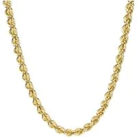 Luigi Merano Goldkette Kordelkette, hohl, Gold 585