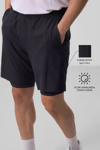 Herren Regular Fit Jersey-Shorts
