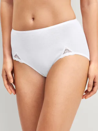 CALIDA - DAMEN Midislip weiss - Gr. - XS