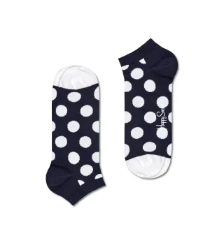 happy socks - Big Dot Low Sock Blau - Gr. - 43.5