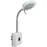 TRANGO LED Steckdosenleuchte, 2604 LED Steckerleuchte, Wandleuchte, Leselampe, Küchenlampe, Nachtlicht in Weiß matt inkl. 5 Watt LED Modul warmweiß 3000K Leuchtmittel, Wandlampe, Küchenlampe