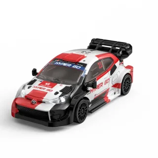MJX Hyper Go 43308 1/43 4WD RC Drift Car with Gyro 20km/h High Speed Vehicle Models 2023 GR Yaris Rally1 Officially Lice
