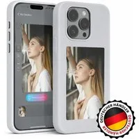 Mycotech Handyhülle NFC E-Ink Hülle mit Display Case für iPhone Schwarz Grau Rosa