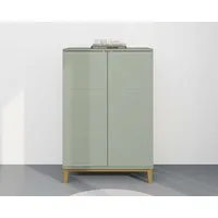 OTTO home Highboard Maryd (1 St), Hochkommode mit Untergestell in Holzoptik