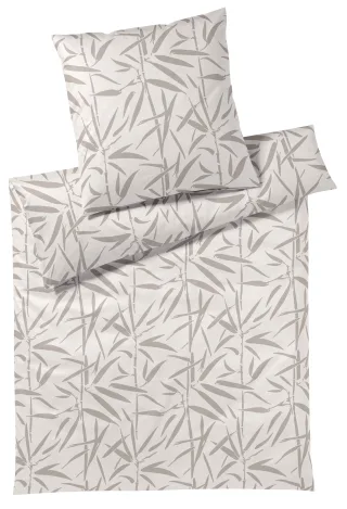 Elegante Bettwäsche "Sweet Grass" 2 Stk. angenehmes Hautgefühl