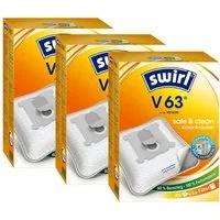 Swirl Staubsaugerbeutel V 63 EcoPor®, passend für Vorwerk, 12 St.