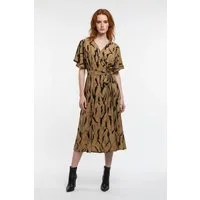 Alexa Dash Midikleid Kurzarm Midi Kleid