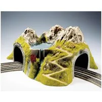 NOCH Modelleisenbahn-Tunnel H0 Ecktunnel gebogen 05180